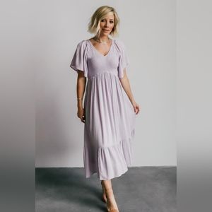 Baltic Born Lilac Felicity Smocked Dress